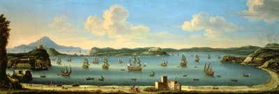 The Gulf of Pozzuoli with Ischia in the Distance by The Metropolitan Master
